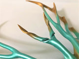 TRITON MERMAID - KING TRITON / Royal Gold & Sea Green
