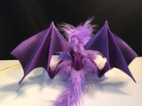 DRAGON PUPPET - "BABY LOCKHEED" / Kitty Pryde Purple
