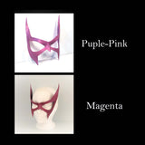 STAR SAPPHIRE VIOLET PINK LANTERN  **Available without nose section** / Glowing-Purple-Fuschia, Magenta-Pink, or Pastel Pink